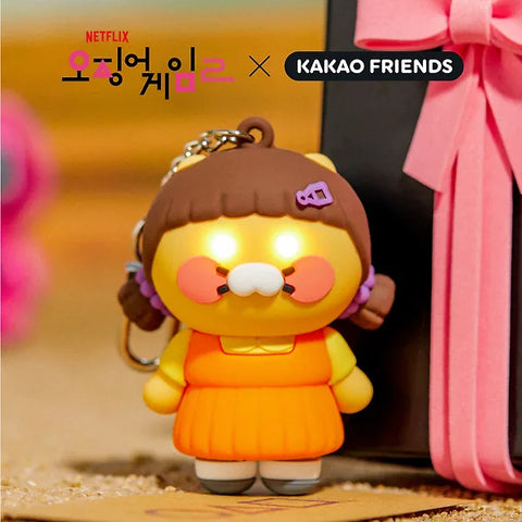 Netflix's Squid Games 2 X Kakao Friends - LED Keyring (Chunshik)