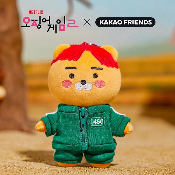 Netflix's Squid Games 2 X Kakao Friends Player Keyring (Ryan)