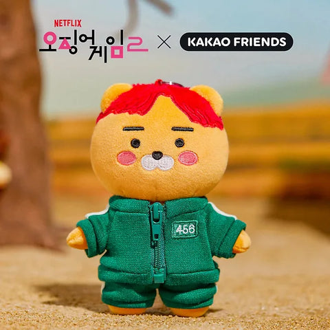 Netflix's Squid Games 2 X Kakao Friends Player Keyring (Ryan)