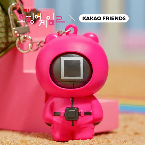 Netflix's Squid Games 2 X Kakao Friends - Moving Keyring (Ryan)