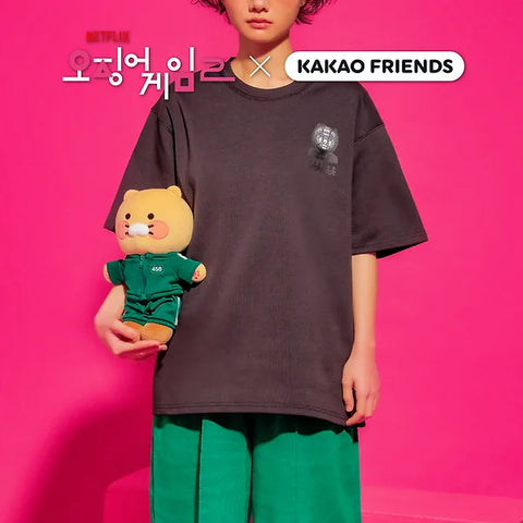 Netflix's Squid Games 2 X Kakao Friends T-SHIRT