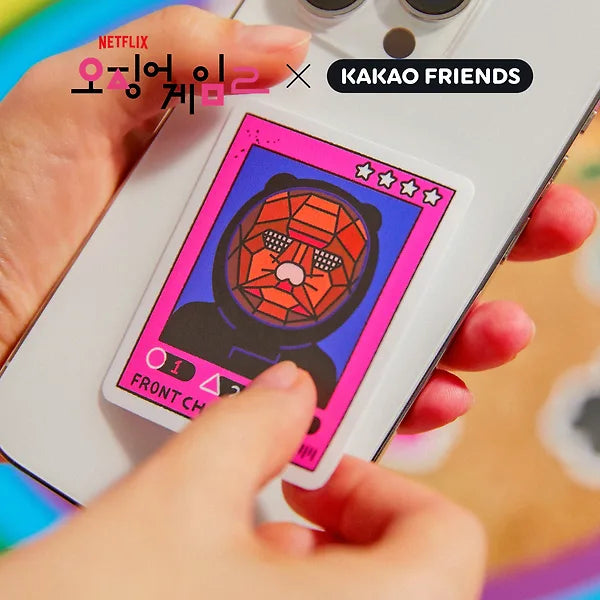 Netflix's Squid Games 2 X Kakao Friends - Sticker Pack (Ryan & Chunshik)