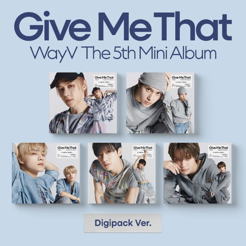 WayV The 5th MINI ALBUM ‘Give Me That’ (Digipack Ver.) RANDOM